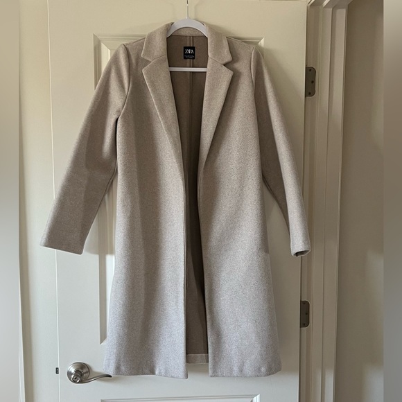 Zara Jackets & Coats Zara Lapel Coat Poshmark